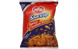 MTR Snackup Spicy Avalakki Mixture Crispy Crunchy  Pack  180 grams